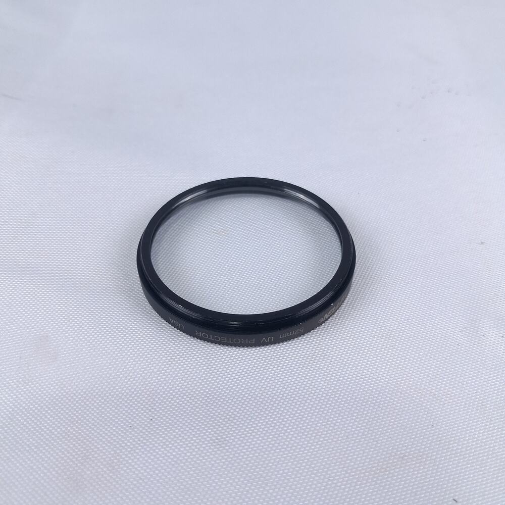 Tiffen 52mm UV Protector Filter 52UVP Lens Protection Glass Clear Made in USA